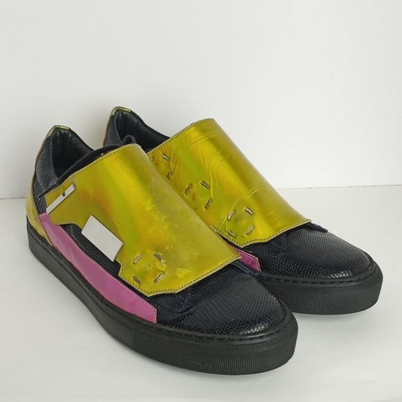 Rare Raf Simons 2014 Removable Lace Guard Sneakers - Picture 2 of 16